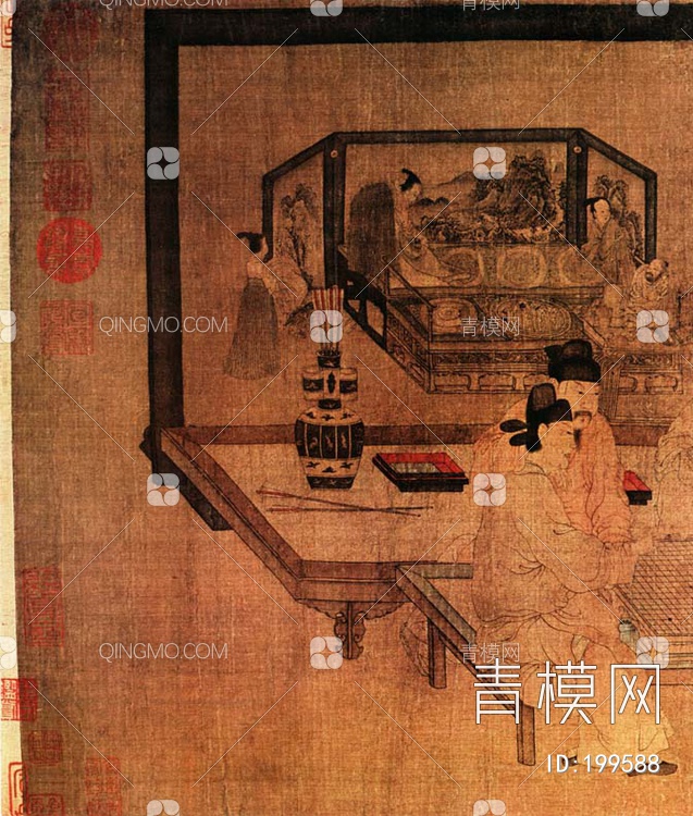 中国传世名画贴图下载【ID:199588】