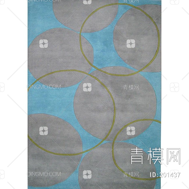 抽象几何图案地毯贴图下载【ID:201437】