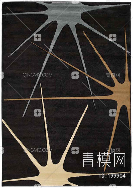 抽象几何图案地毯贴图下载【ID:199904】