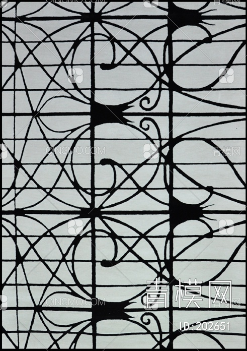 抽象几何图案地毯贴图下载【ID:202651】