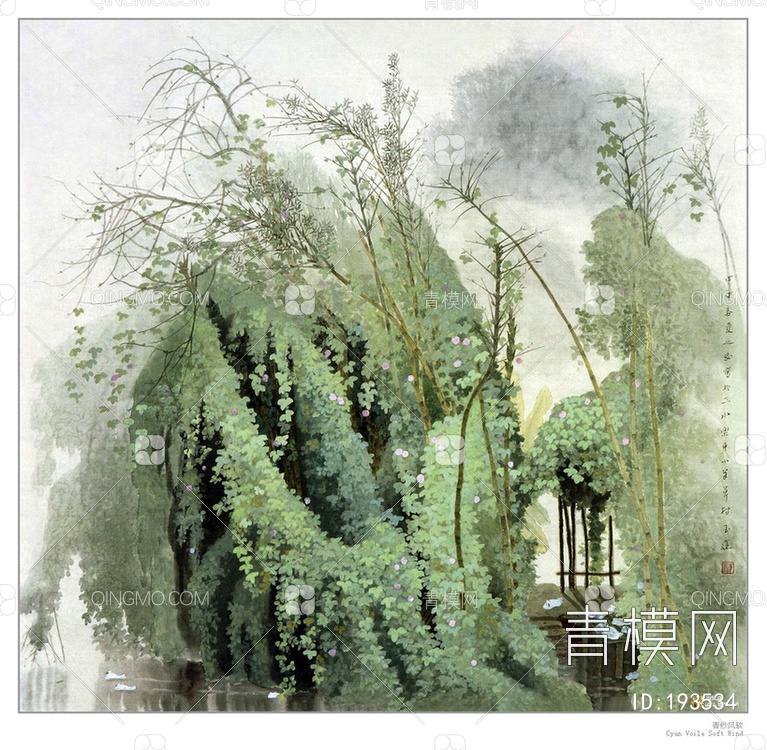 中国画贴图下载【ID:193534】