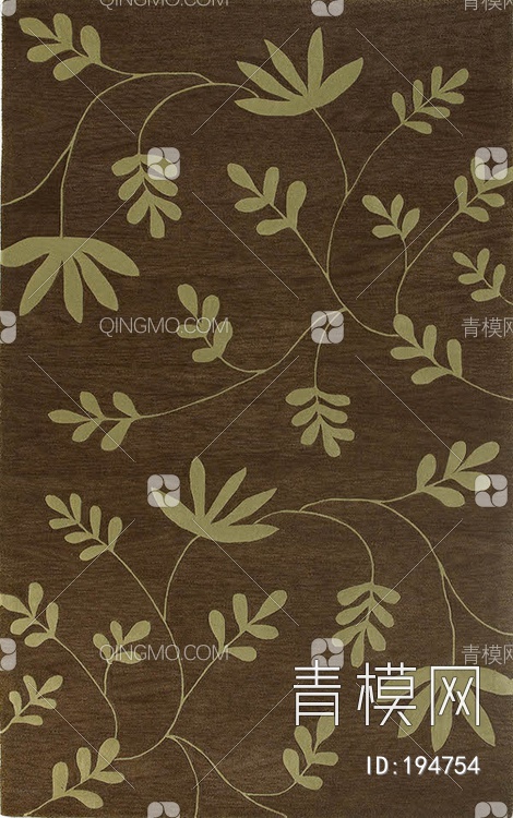植物图案地毯贴图下载【ID:194754】