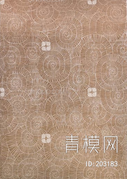 抽象几何图案地毯贴图下载【ID:203183】