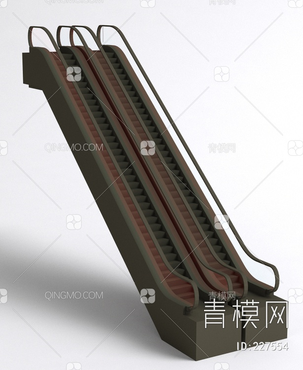 扶梯3D模型下载【ID:227554】