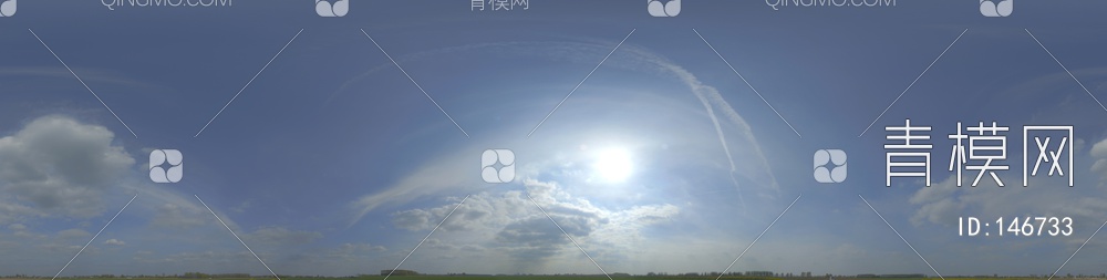 全景天空卷云贴图下载【ID:146733】