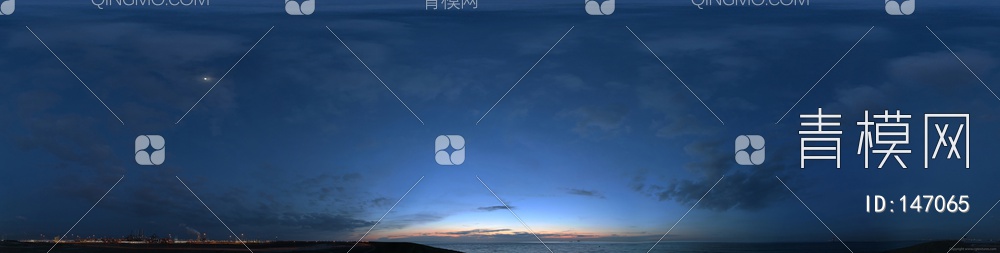 全景天空黄昏贴图下载【ID:147065】