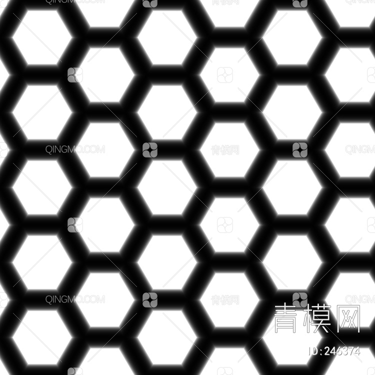黑白模压线形结构贴图下载【ID:246374】