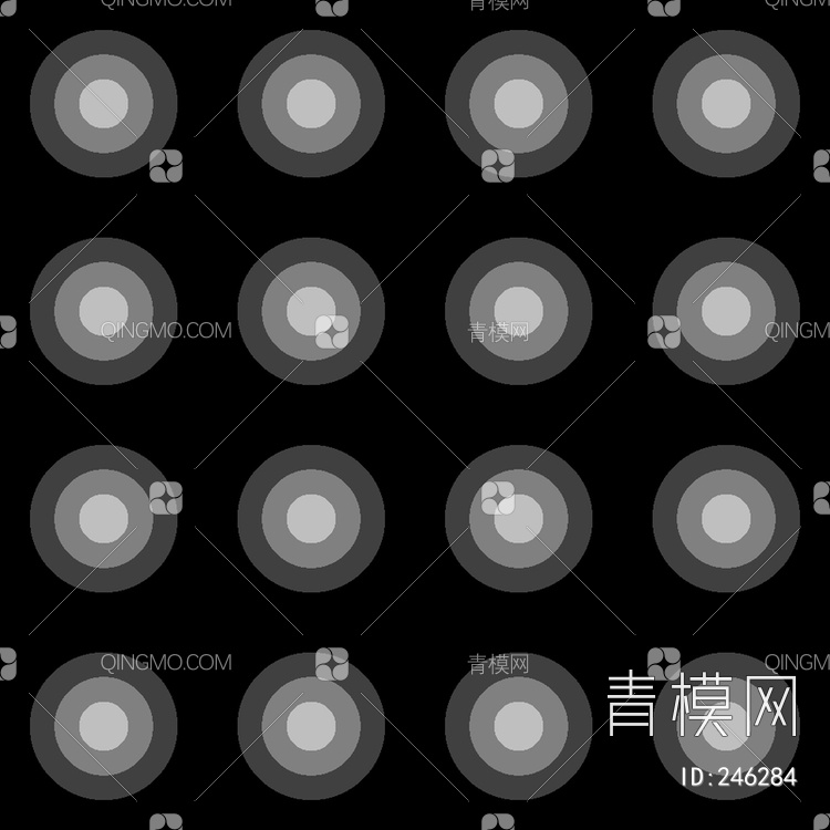 黑白模压线形结构贴图下载【ID:246284】