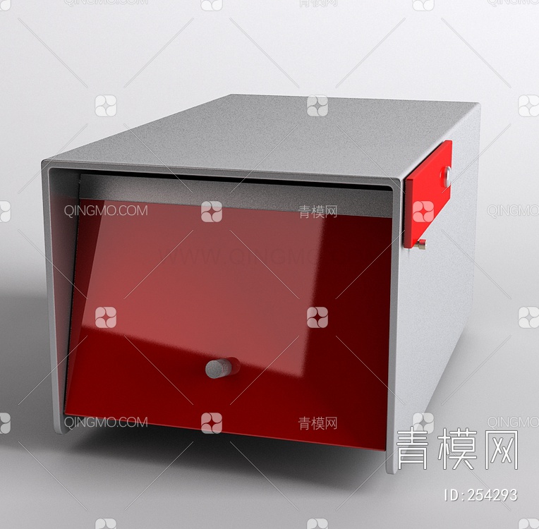 邮件桶3D模型下载【ID:254293】