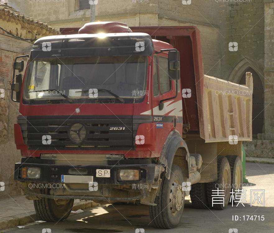 交通工具卡车贴图下载【ID:174715】