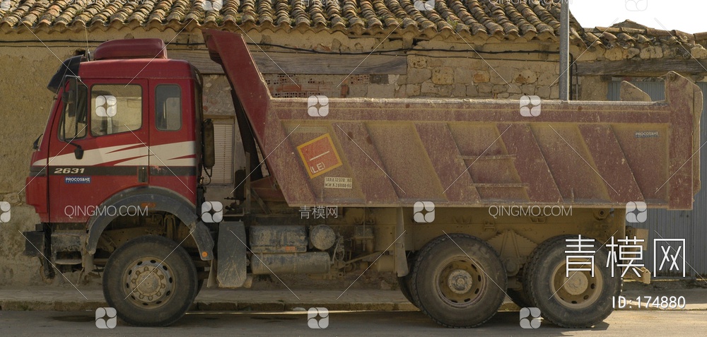 交通工具卡车贴图下载【ID:174880】