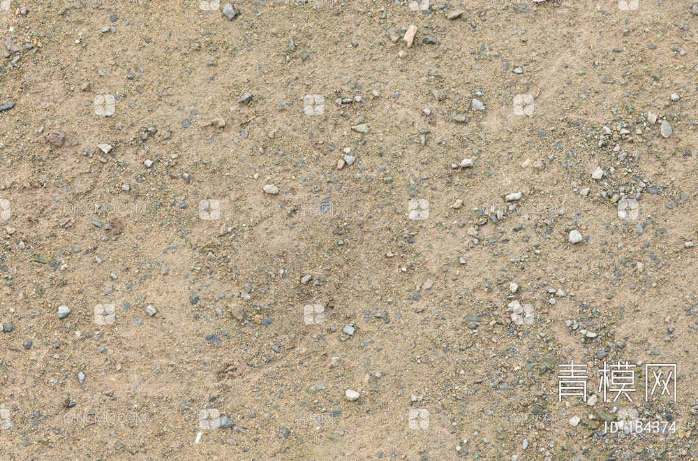 沙地带鹅卵石地面贴图下载【ID:184374】