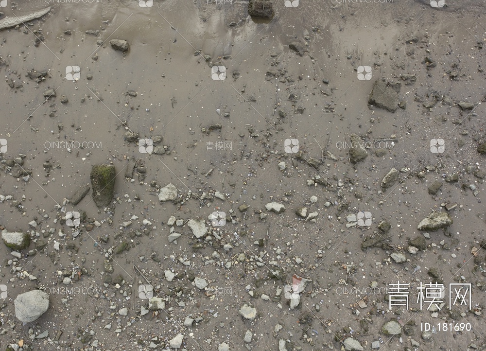 沙地带鹅卵石地面贴图下载【ID:181690】