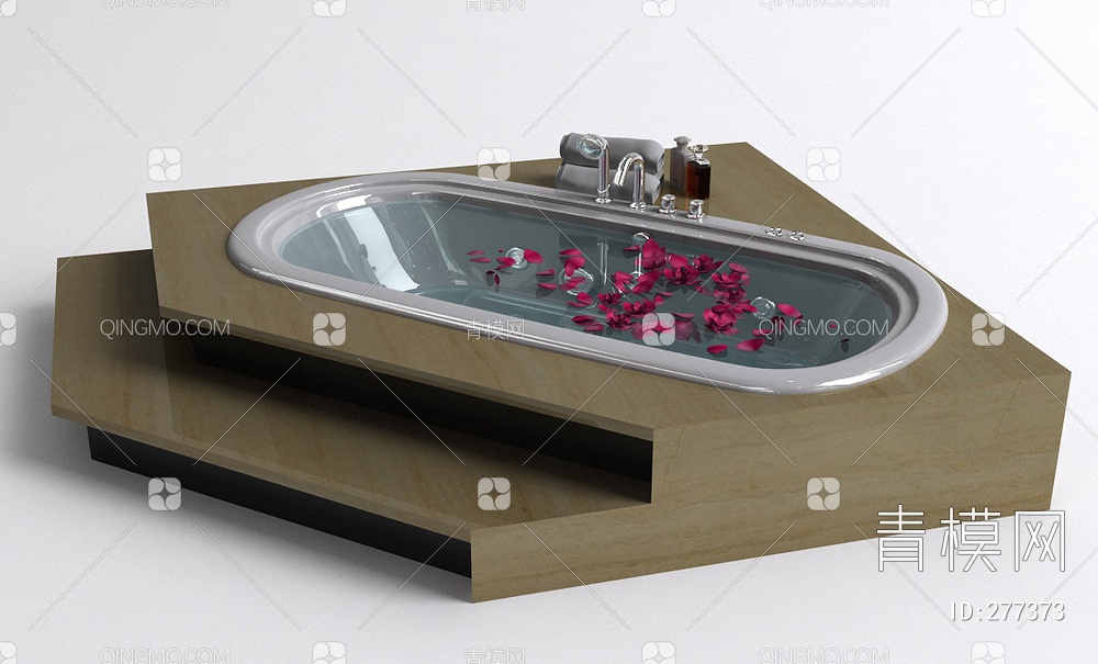 浴缸3D模型下载【ID:277373】