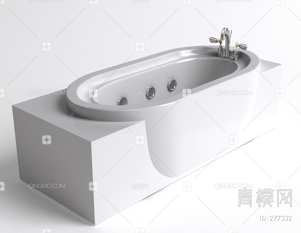 浴缸3D模型下载【ID:277332】