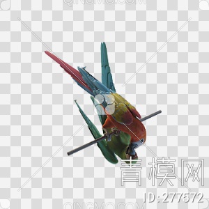 鹦鹉3D模型下载【ID:277572】