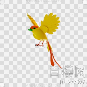 鸟3D模型下载【ID:277597】
