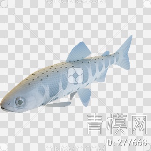 鱼3D模型下载【ID:277668】
