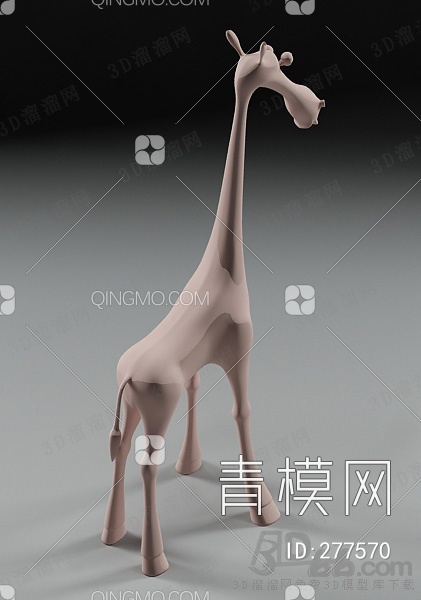 鹿3D模型下载【ID:277570】