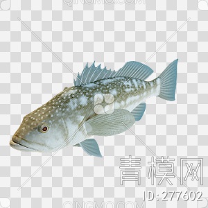 鱼3D模型下载【ID:277602】