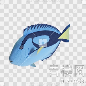 鱼3D模型下载【ID:277658】