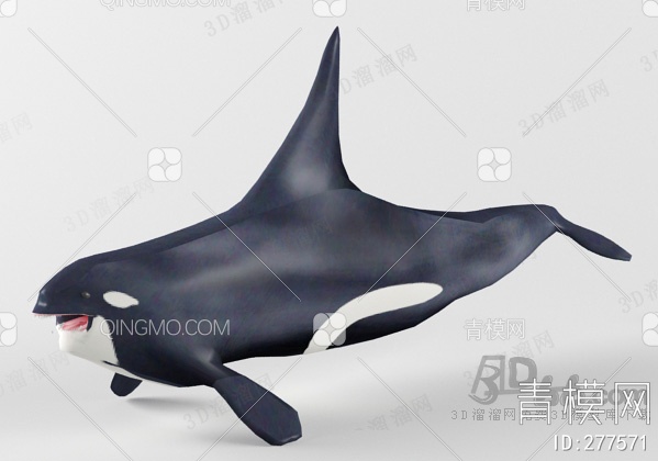 鲨鱼3D模型下载【ID:277571】