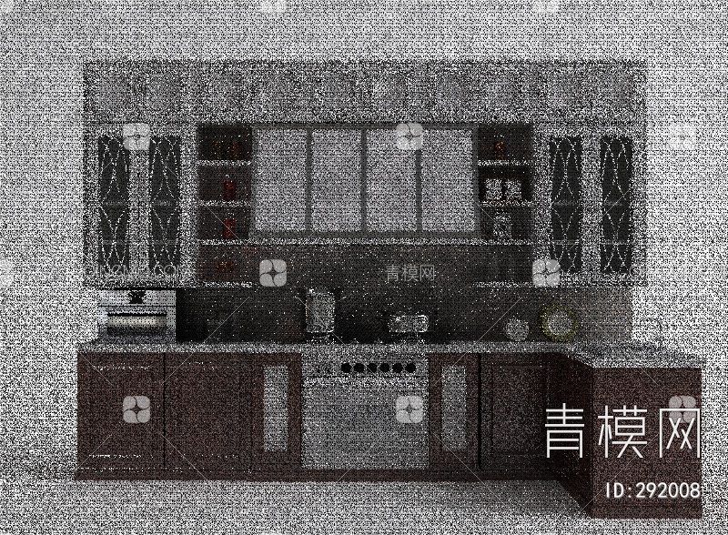 厨房橱柜3D模型下载【ID:292008】