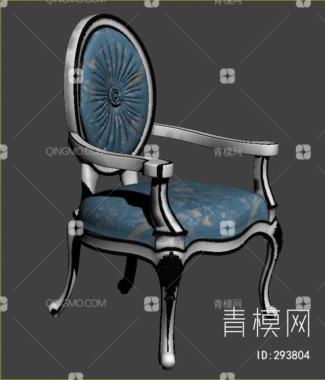 老式单椅3D模型下载【ID:293804】