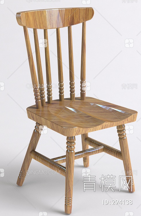餐桌椅3D模型下载【ID:294138】