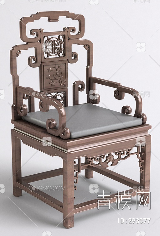 太师椅3D模型下载【ID:293577】
