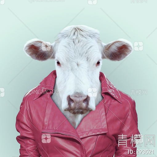 牛头像贴图下载【ID:293521】