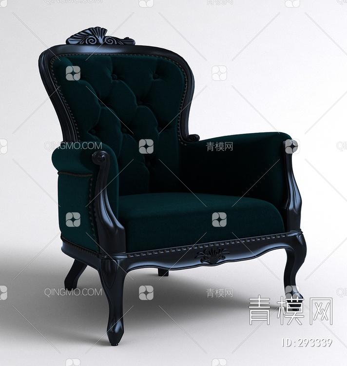 沙发椅3D模型下载【ID:293339】