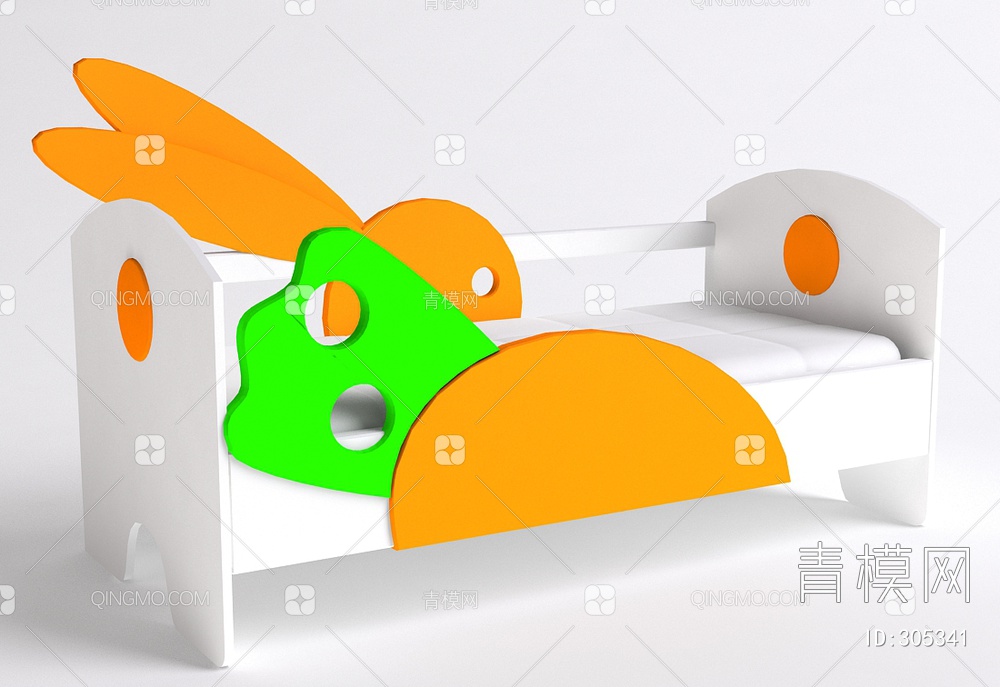 儿童床3D模型下载【ID:305341】