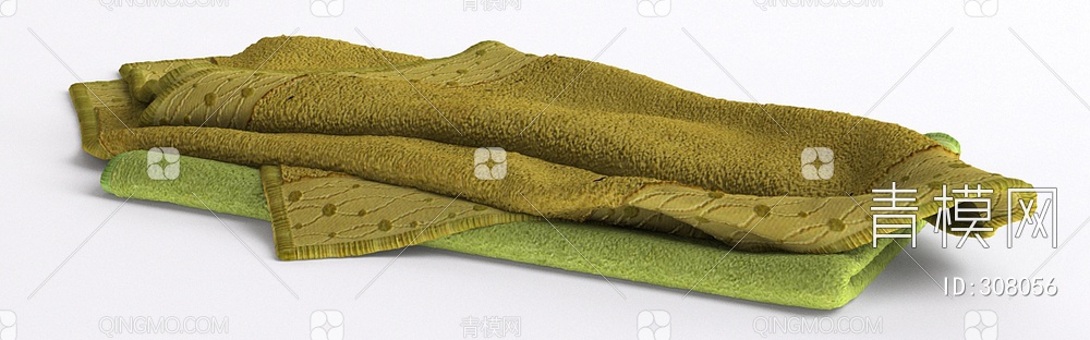 毛巾3D模型下载【ID:308056】
