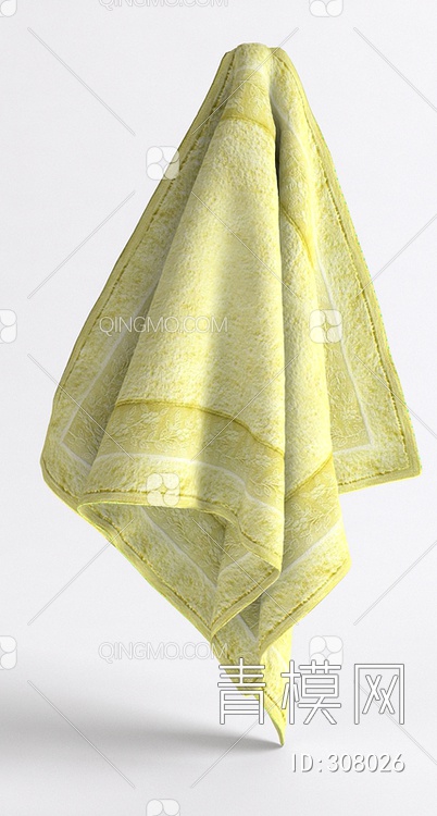 毛巾3D模型下载【ID:308026】
