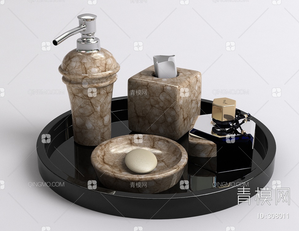洗浴用品3D模型下载【ID:308011】