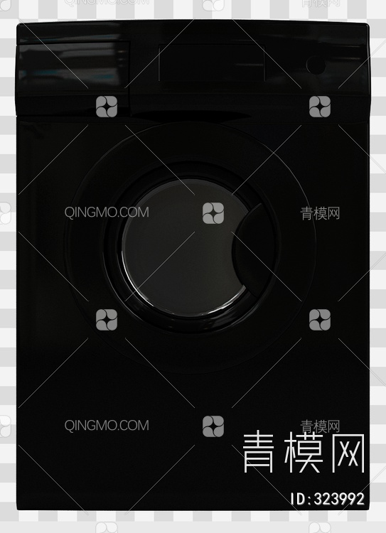全自动洗衣机3D模型下载【ID:323992】