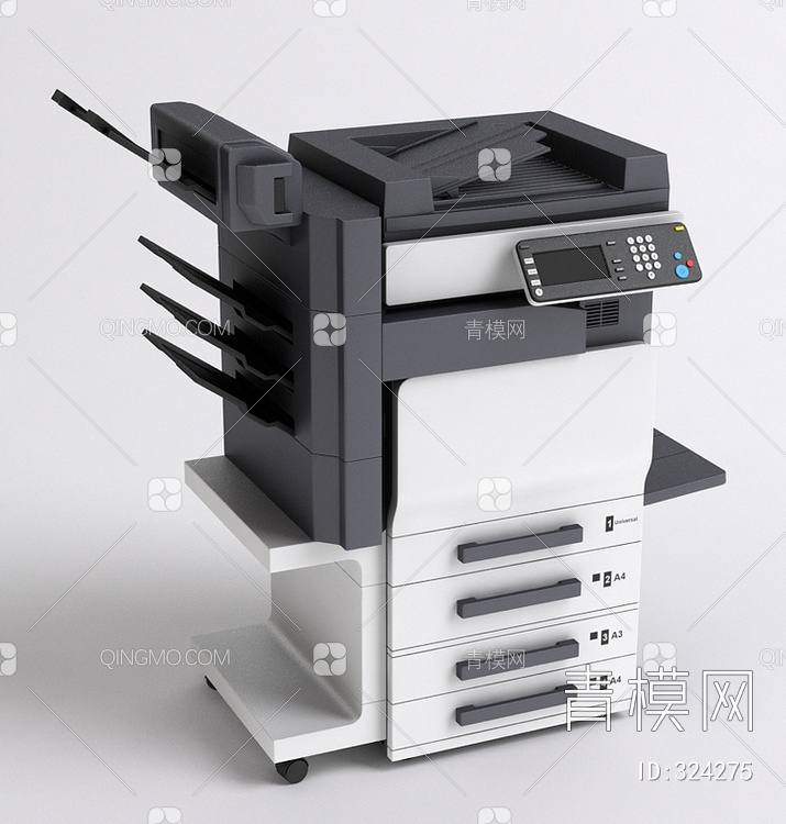 打印机3D模型下载【ID:324275】
