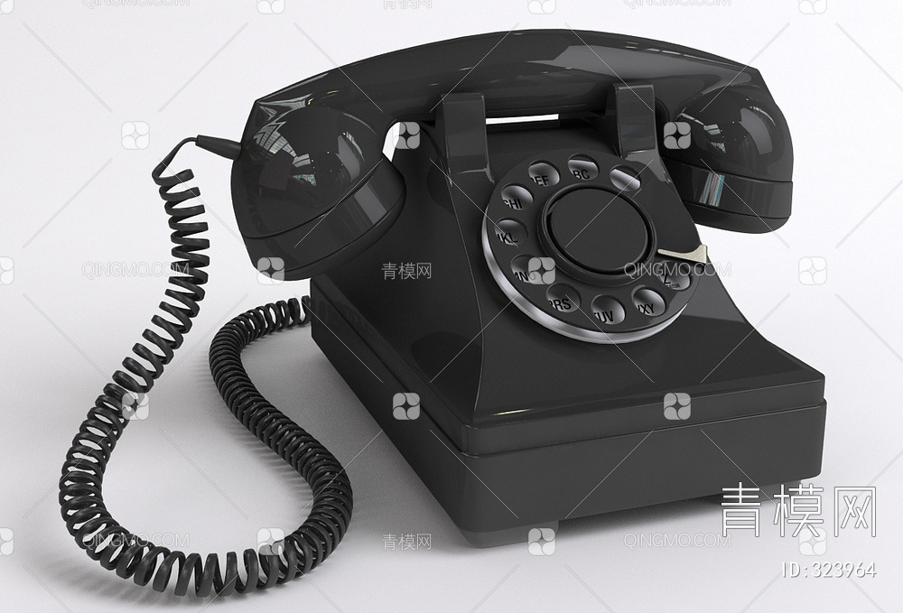 电话3D模型下载【ID:323964】