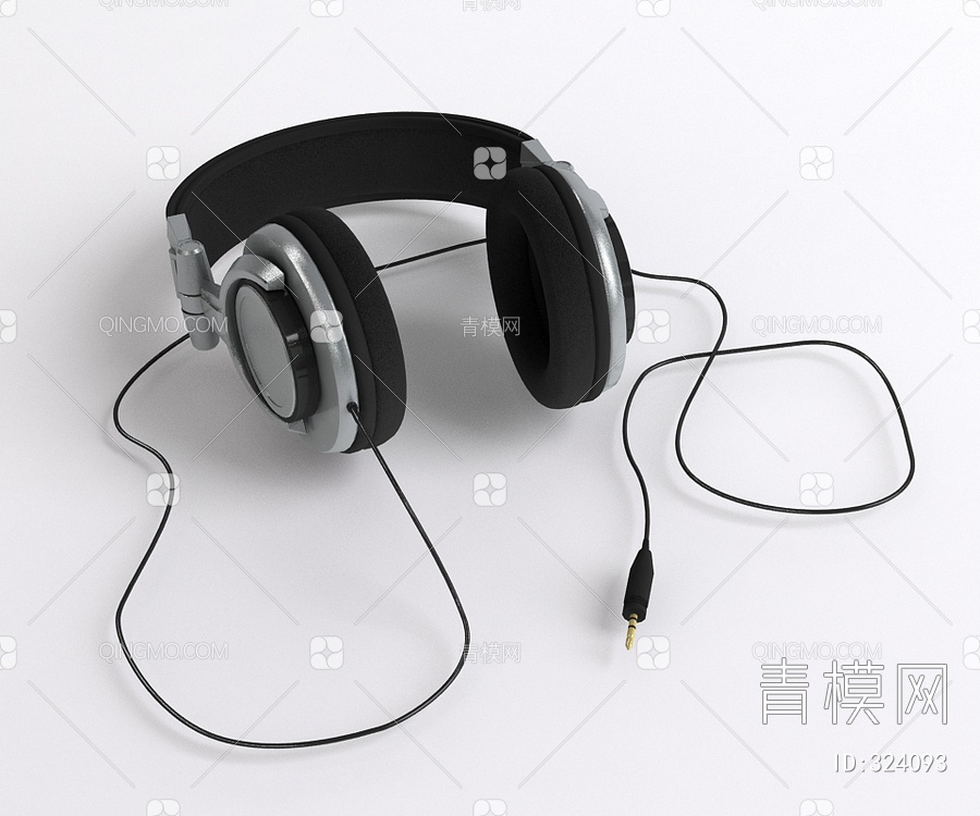 电脑耳机3D模型下载【ID:324093】