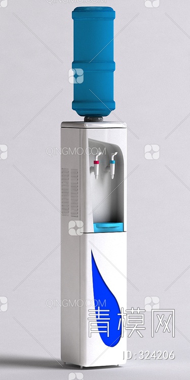 饮水机3D模型下载【ID:324206】