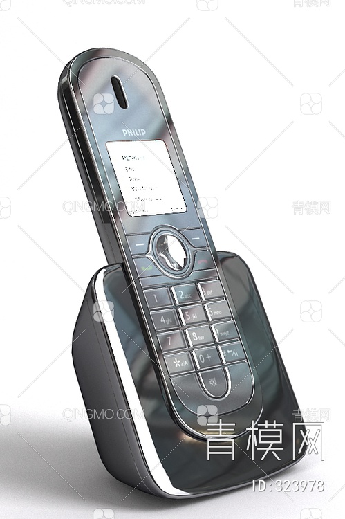固定电话3D模型下载【ID:323978】