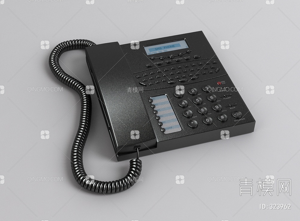 固定电话3D模型下载【ID:323962】