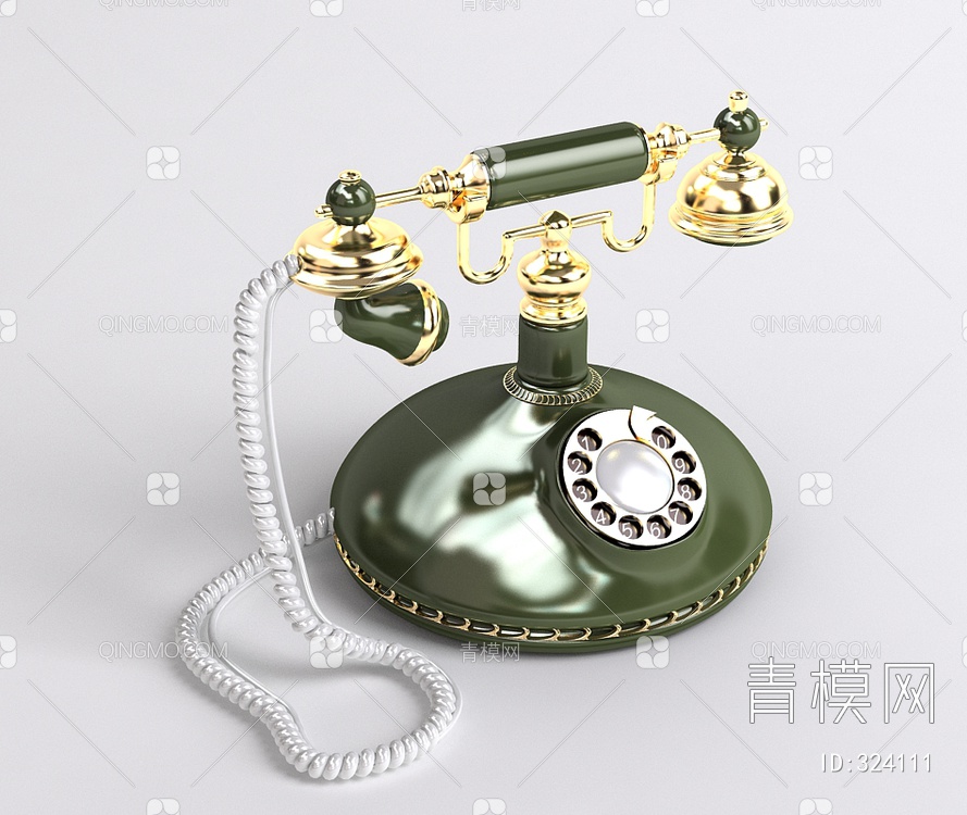 电话3D模型下载【ID:324111】
