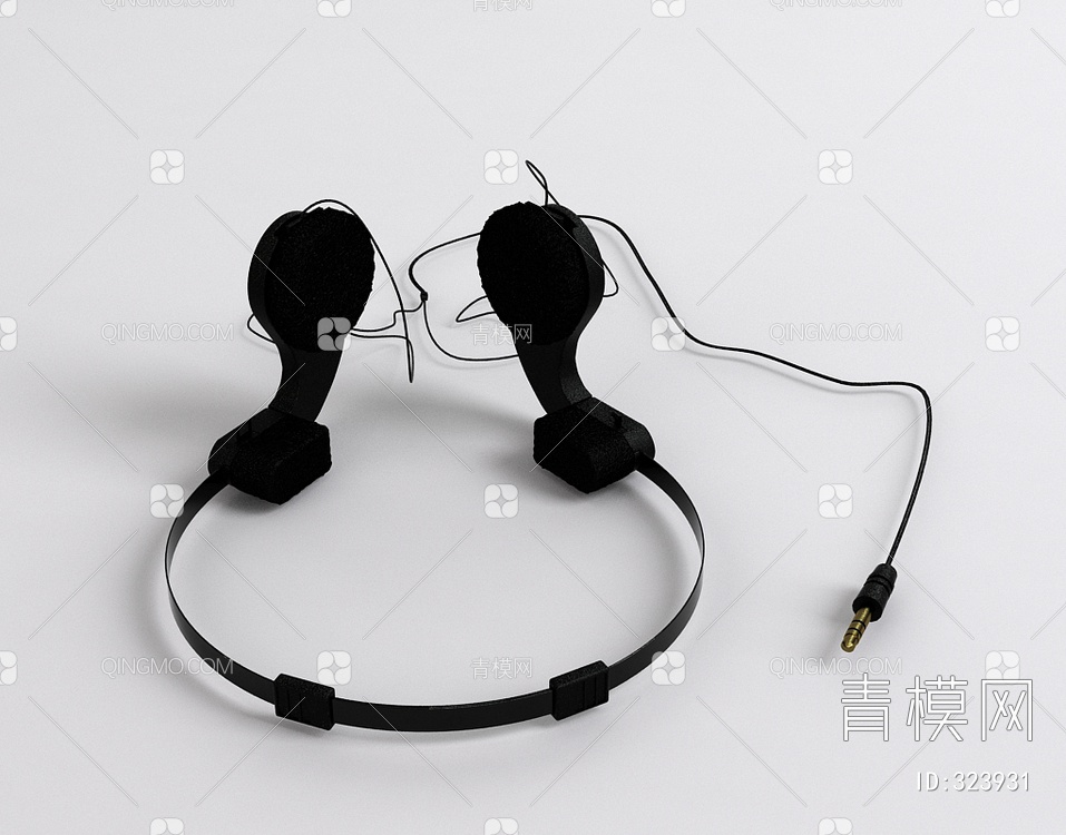 电脑耳机3D模型下载【ID:323931】