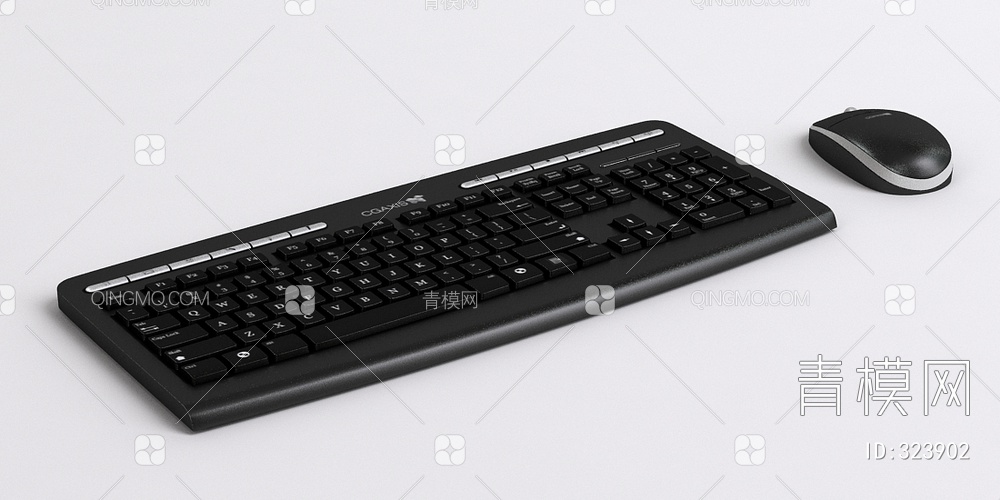 鼠标键盘3D模型下载【ID:323902】