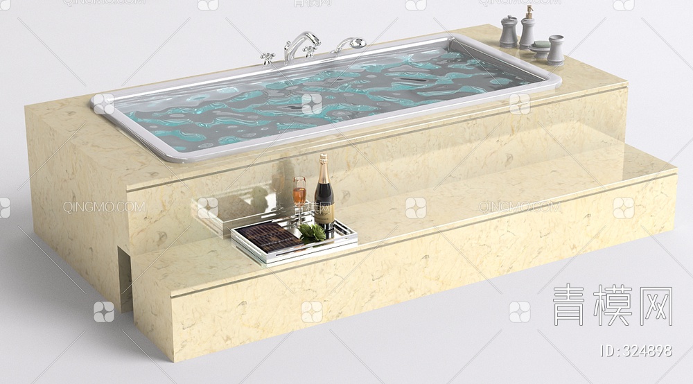 浴缸3D模型下载【ID:324898】