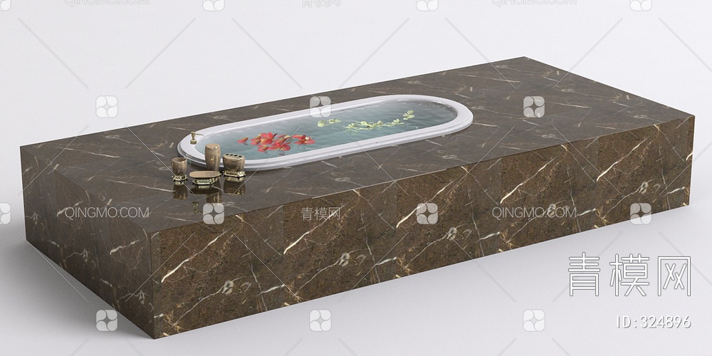 浴缸3D模型下载【ID:324896】