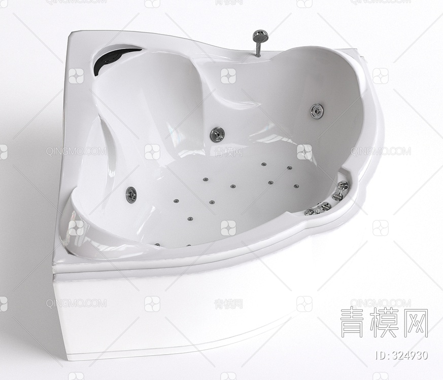 浴缸3D模型下载【ID:324930】