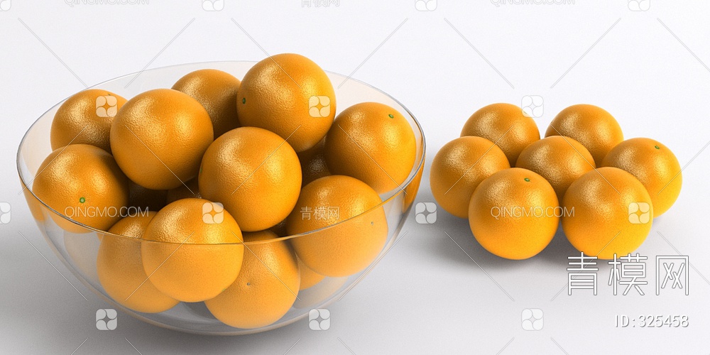 橘子3D模型下载【ID:325458】